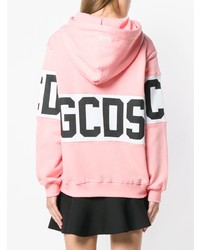Женский розовый худи с принтом от Gcds