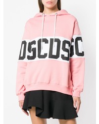 Женский розовый худи с принтом от Gcds