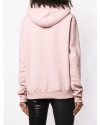 Женский розовый худи с принтом от Ih Nom Uh Nit