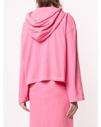 Женский розовый худи от Sjyp