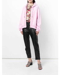 Женский розовый худи от Dsquared2