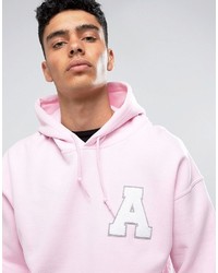 Мужской розовый худи от Reclaimed Vintage