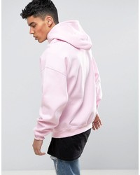 Мужской розовый худи от Reclaimed Vintage