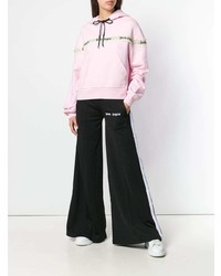 Женский розовый худи от Palm Angels