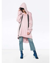 Женский розовый худи от MARQUES ALMEIDA