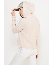 Женский розовый худи от Noisy May