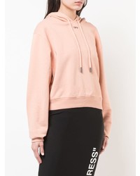 Женский розовый худи от Off-White
