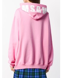 Женский розовый худи от MSGM