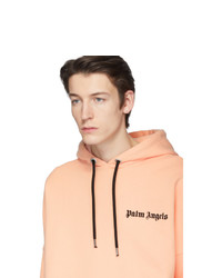 Мужской розовый худи от Palm Angels
