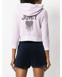 Женский розовый худи от Juicy Couture