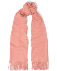 Женский розовый шарф от Acne Studios