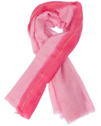 Женский розовый шарф от Faliero Sarti