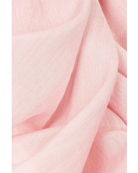 Женский розовый шарф