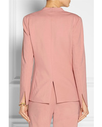 Женский розовый шелковый пиджак от By Malene Birger