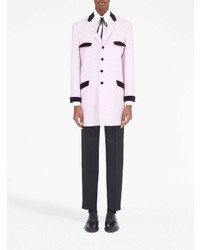 Мужской розовый шелковый пиджак от Maison Margiela