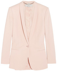 Женский розовый шелковый пиджак от Stella McCartney