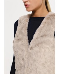 Женская светло-коричневая безрукавка от Vila