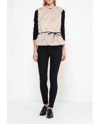 Женская светло-коричневая безрукавка от Vila