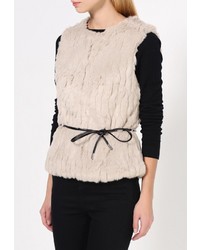 Женская светло-коричневая безрукавка от Vila