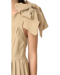 Светло-коричневая блузка от Sea