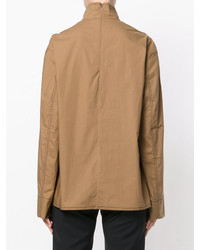 Светло-коричневая блузка от Marni