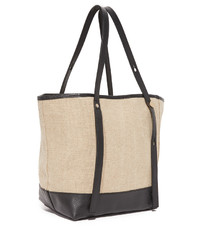Светло-коричневая большая сумка из плотной ткани от See by Chloe