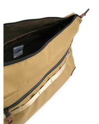 Мужская светло-коричневая большая сумка из плотной ткани от As2ov