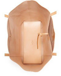 Светло-коричневая большая сумка от Kara