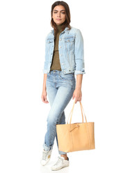 Светло-коричневая большая сумка от Kara