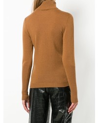 Женская светло-коричневая водолазка от Nude