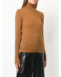 Женская светло-коричневая водолазка от Nude