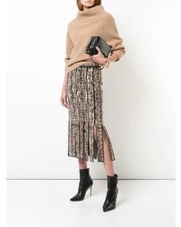 Женская светло-коричневая водолазка от Sally Lapointe