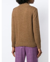 Женская светло-коричневая водолазка от Masscob