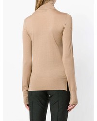 Женская светло-коричневая водолазка от Joseph