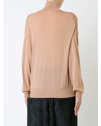 Женская светло-коричневая водолазка от MS MIN