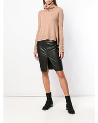 Женская светло-коричневая водолазка от Twin-Set