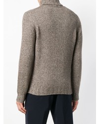 Мужская светло-коричневая водолазка от Lardini