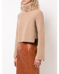 Женская светло-коричневая водолазка от Rosetta Getty