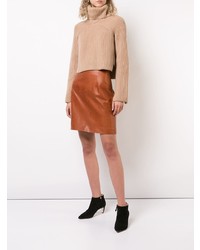 Женская светло-коричневая водолазка от Rosetta Getty