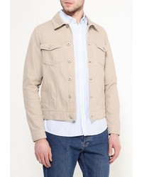 Мужская светло-коричневая джинсовая куртка от Topman