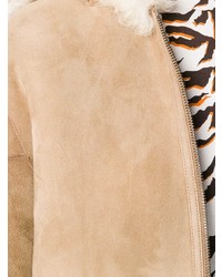Женская светло-коричневая дубленка от MiH Jeans