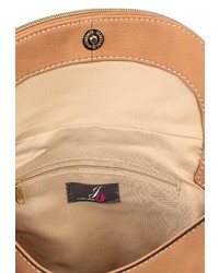 Светло-коричневая замшевая сумка через плечо от Jane Shilton