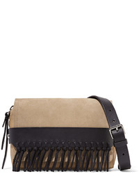Женская светло-коричневая замшевая сумка от 3.1 Phillip Lim