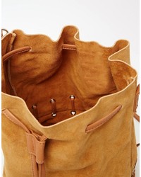 Женская светло-коричневая замшевая сумка от Asos