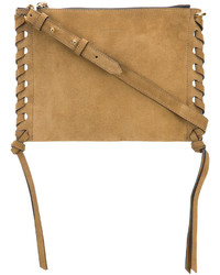 Женская светло-коричневая замшевая сумка от Isabel Marant