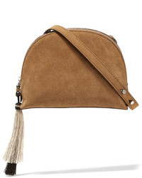 Женская светло-коричневая замшевая сумка от Loeffler Randall