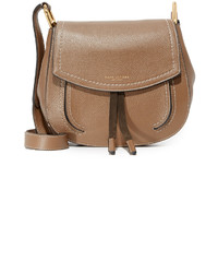 Женская светло-коричневая замшевая сумка от Marc Jacobs
