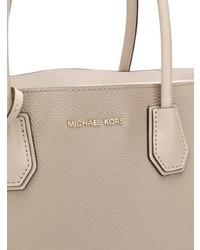 Светло-коричневая кожаная большая сумка от MICHAEL Michael Kors