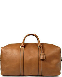 Мужская светло-коричневая кожаная дорожная сумка от Mulberry