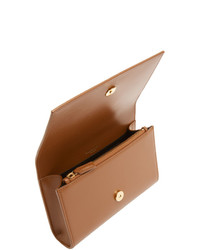 Светло-коричневая кожаная поясная сумка от Saint Laurent